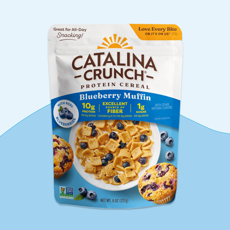 Blueberry Muffin with Blueberries Cereal - Tidy Lane Cereal Offering