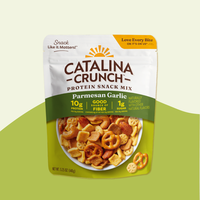 Parmesan Garlic Snack Mix - Cobalt Lane Mix Offering